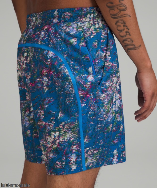 Lululemon Deutschland DELULU848 | Speed ​​Floral Pace Breaker Linerless Short 7